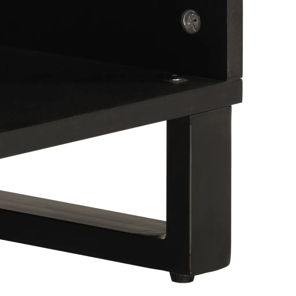 Mobile Porta TV 100x34x46 cm in Legno Massello di Mango