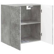 Armadietto a Muro | Mobiletto a muro Grigio Cemento 59 x 31 x 60 cm