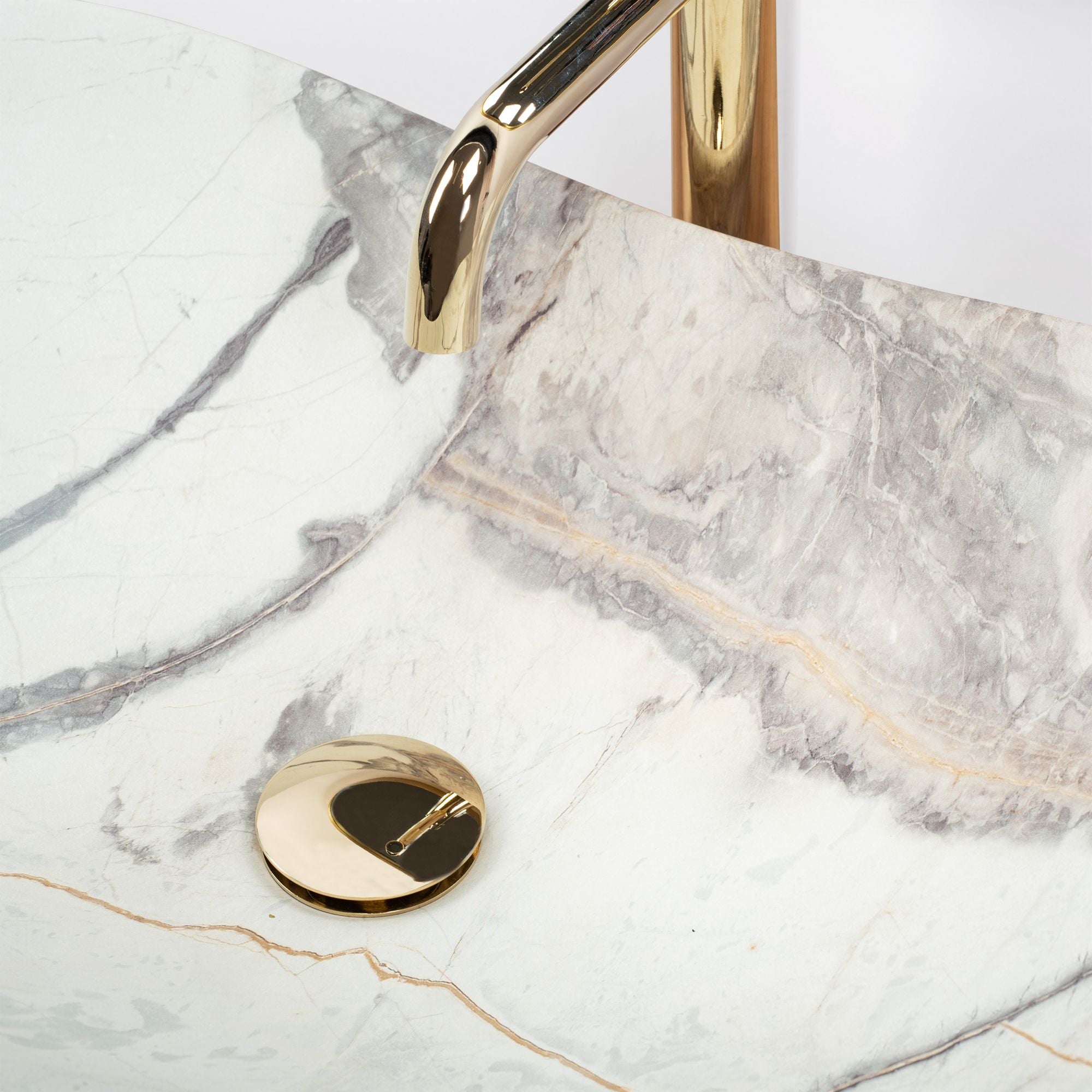 Lavabo Da Appoggio Rea Royal Sand