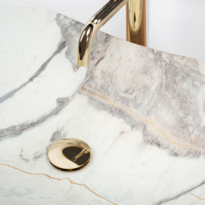 Lavabo Da Appoggio Rea Royal Sand