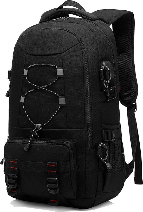 Zak da viaggio, 45L borsa sportiva impermeabile per trekking e campeggio, borsa da laptop fino a 17,3 pollici
