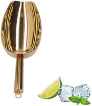 Scoiattolo in acciaio inossidabile - Piccolo Scoiattolo - Scoiattolo d'oro - Bar Scoiattolo - Spazzola per il ghiaccio - Spazzolare il ghiaccio - Ideale per il congelatore - Cucchiaio per il ghiaccio