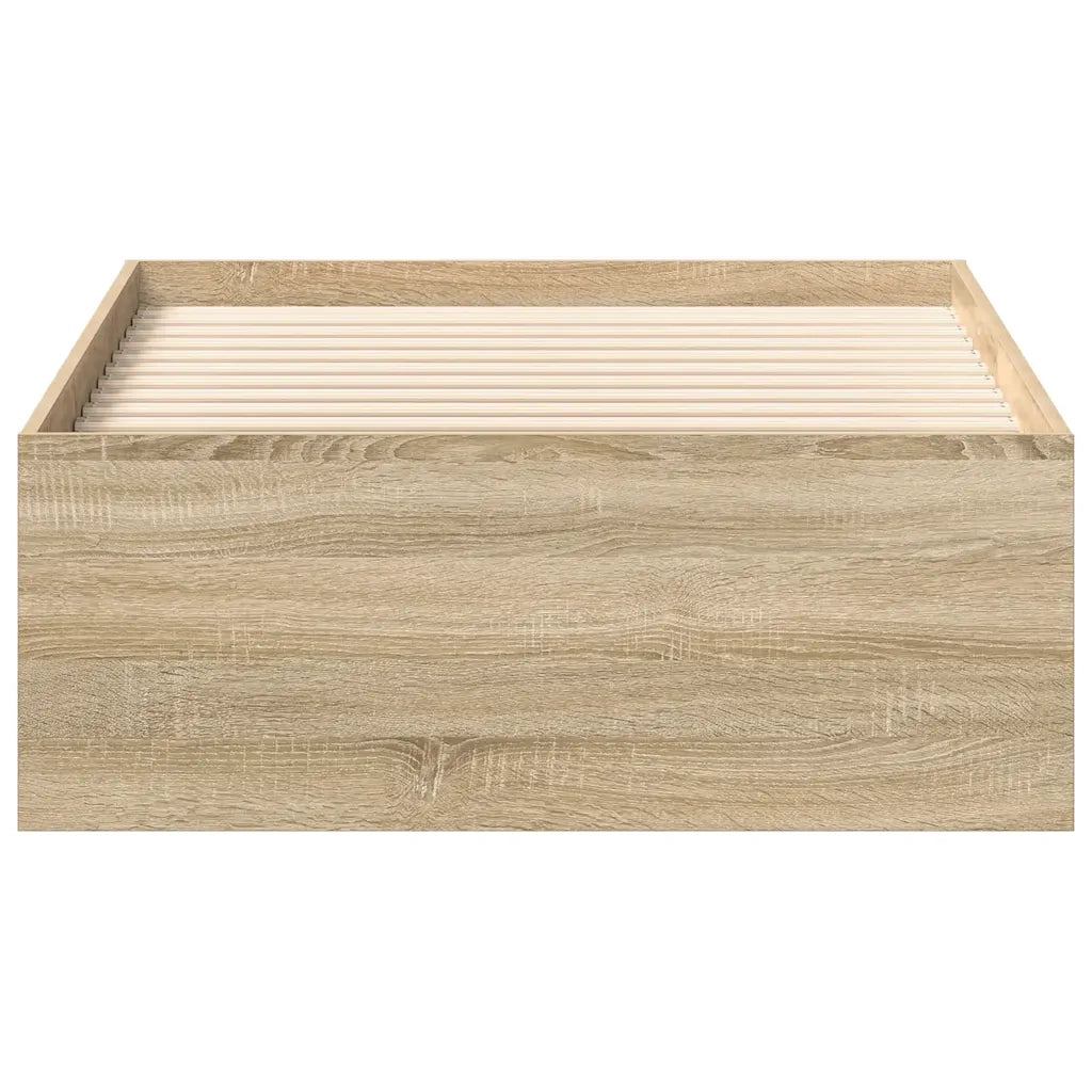 Letto singolo | Letto per adulti | Giroletto Rovere Sonoma 75x190 cm Small Single