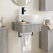 Lavabo da Parete Sonoma grigio 40 x 41 x 40,5 cm 890184
