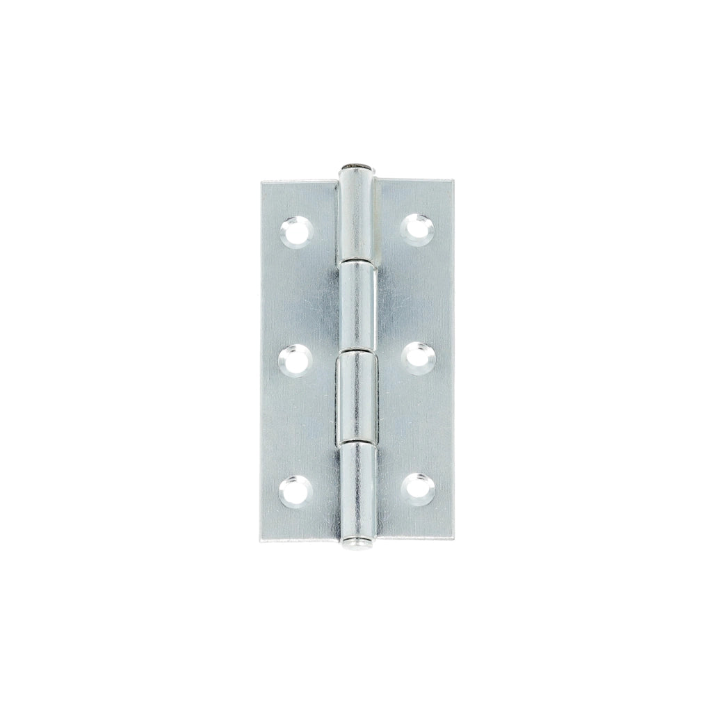Cerniere con spina fissa ferro zincato 37 x 70 mm. 2 pz.