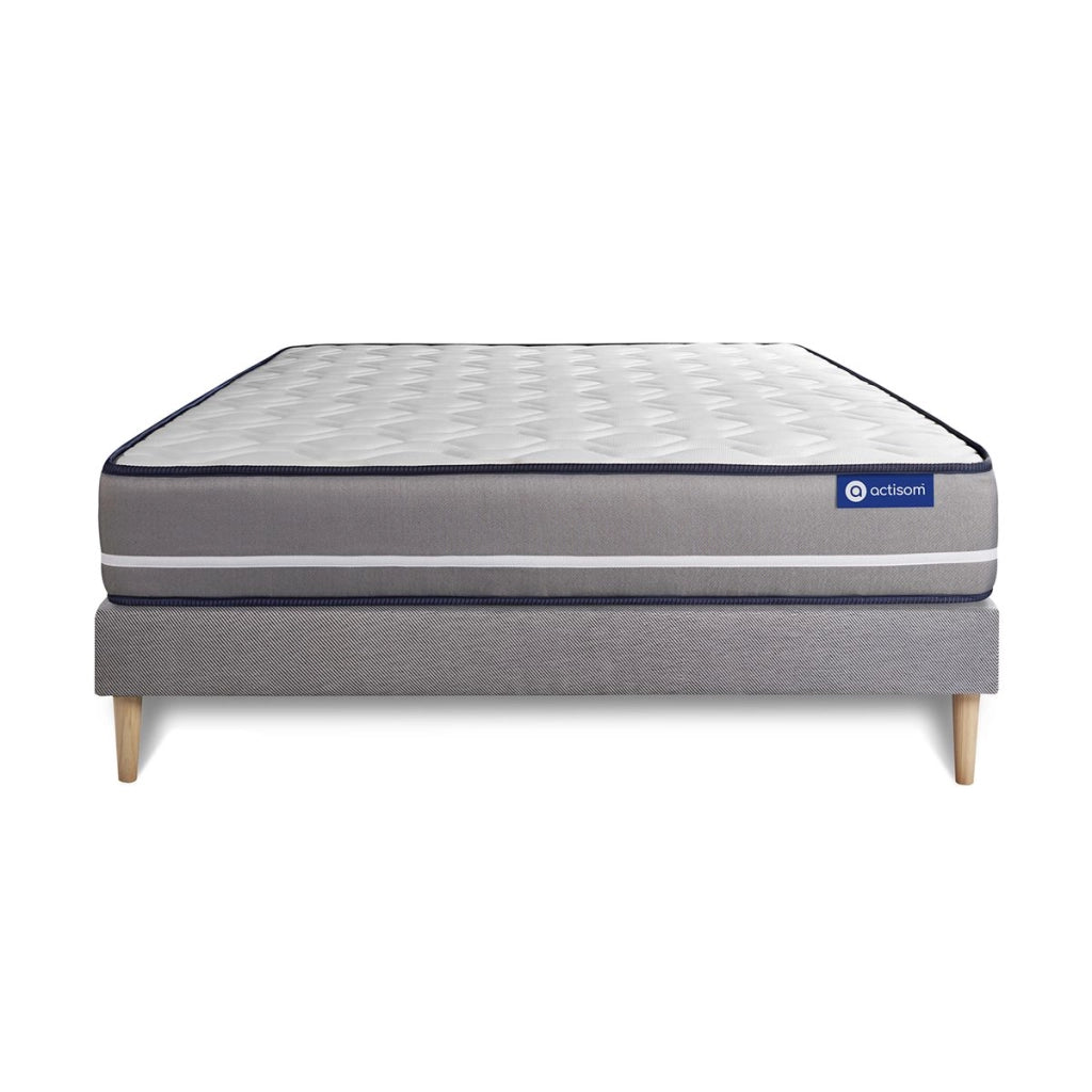 Kit rete e materasso matrimoniale Actimemo pur 150x195cm - Spessore : 20cm- memory foam - rigido