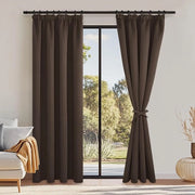 Gordini pronti all'uso con ganci - Tende pronte da appendere - Tende intermedie - Tende oscuranti - Camera da soggiorno - Camera da letto - Decorazione per finestre - Casa - Arredamento
