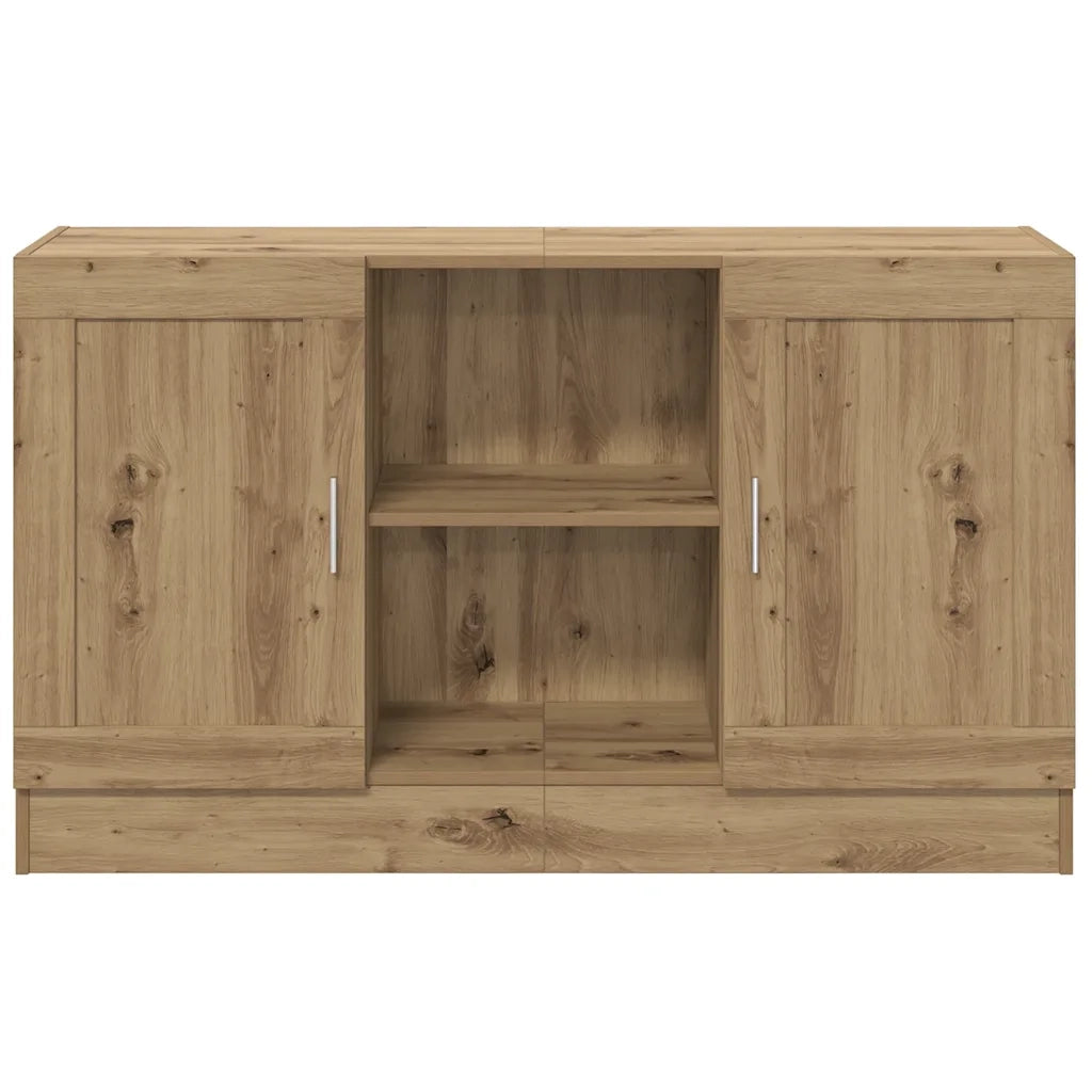 Credenza Rovere Artigianale 120x30,5x70 cm in Truciolato 856163