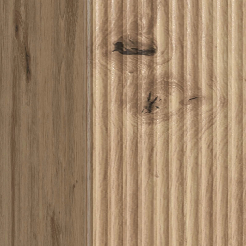 Armadio da Notte 2 pcs Rovere Artigianale 43 x 34,5 x 50 cm
