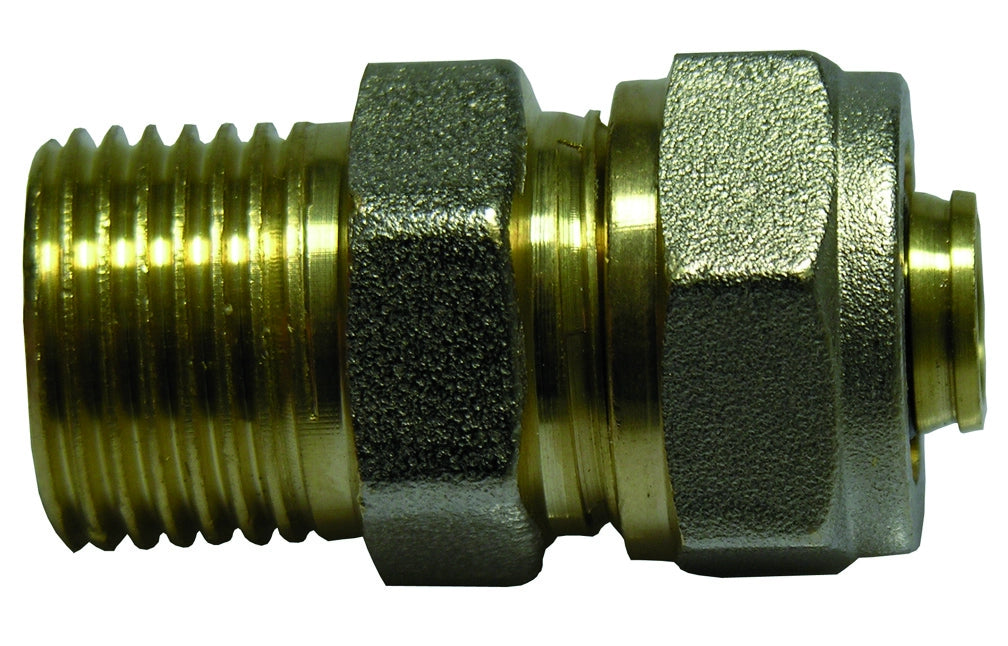 RACCORDO DIRITTO MASCHIO DFX PER MULTISTRATO- Diam. 1/2 x 20  -CONF- FAIDF- pezzi 1