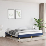 Giroletto senza Materasso-Struttura Letto Blu 180x200 cm in Tessuto 674341