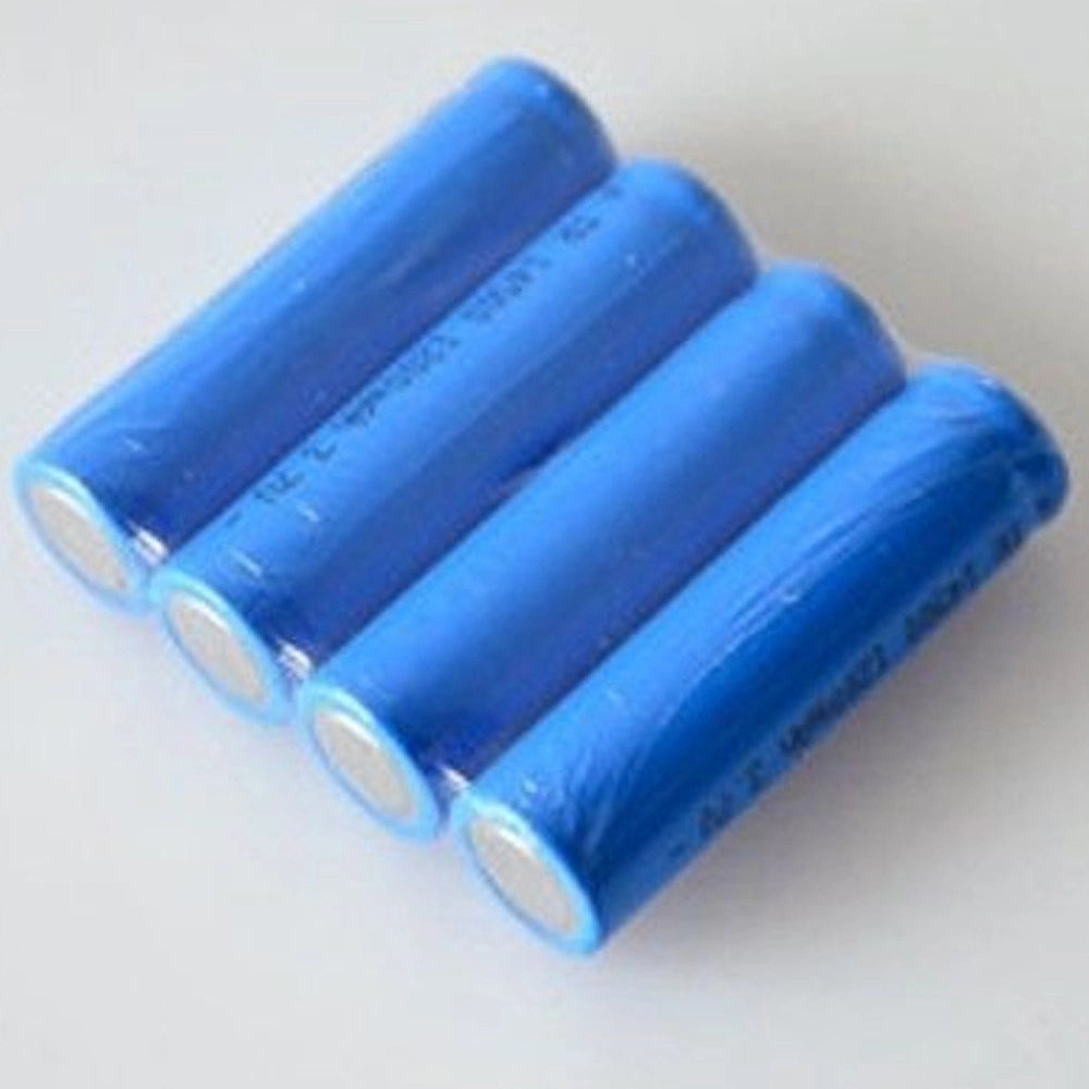 Trade Shop - Set 4 Pile Batterie Ricaricabili Gh 14500 360mah 3.7v Per Dispositivi Elettrici -