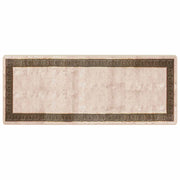 Runner in Moquette | Runner Tappeto MARSA Nero 100 x 250 cm Poliestere e PVC