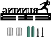 Supporto per Medaglie Acrilico per Medaglie Sportive, 2 Linee Medaglia Vincitore, Supporto da Parete 

Specifiche tecniche: 
- Capacità di contenimento: più di 20 medaglie 
- Materiale: acrilico