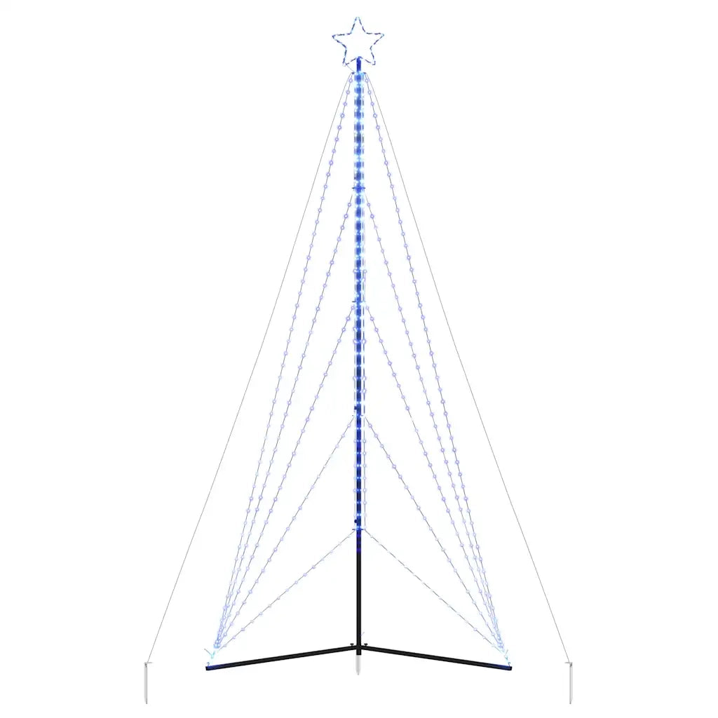 Albero di Natale a LED-Luci decorative natalizie 615 LED Blu 404,5 cm
