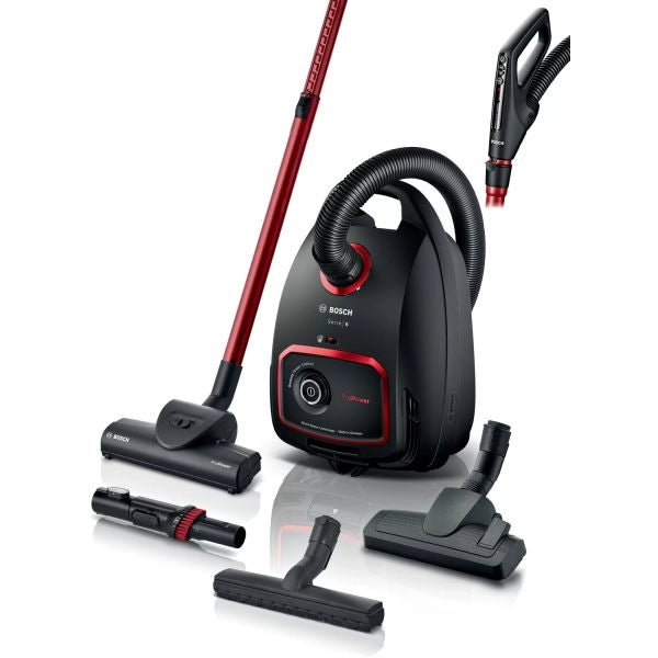 Bosch serie 6 bgl6pow1 aspirapolvere con sacco propower nero