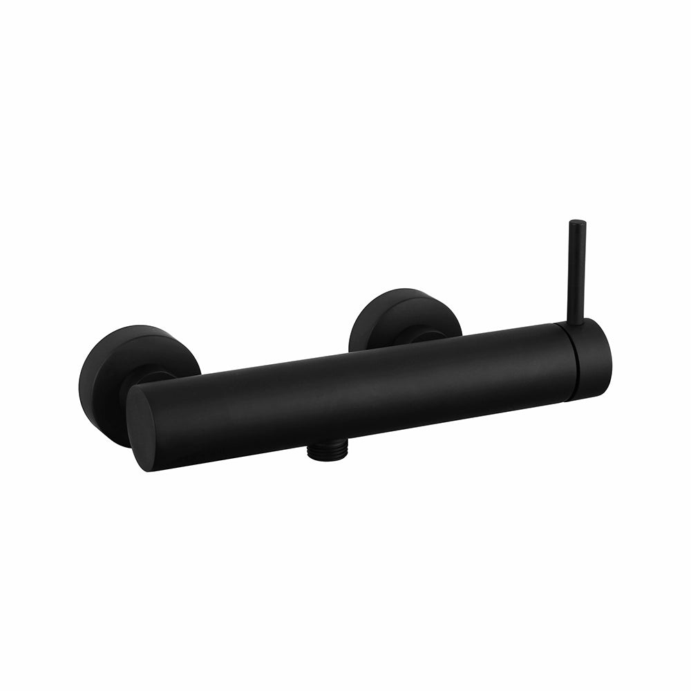 Set miscelatori: lavabo bidet senza scarico ed esterno doccia nero opaco | Bette