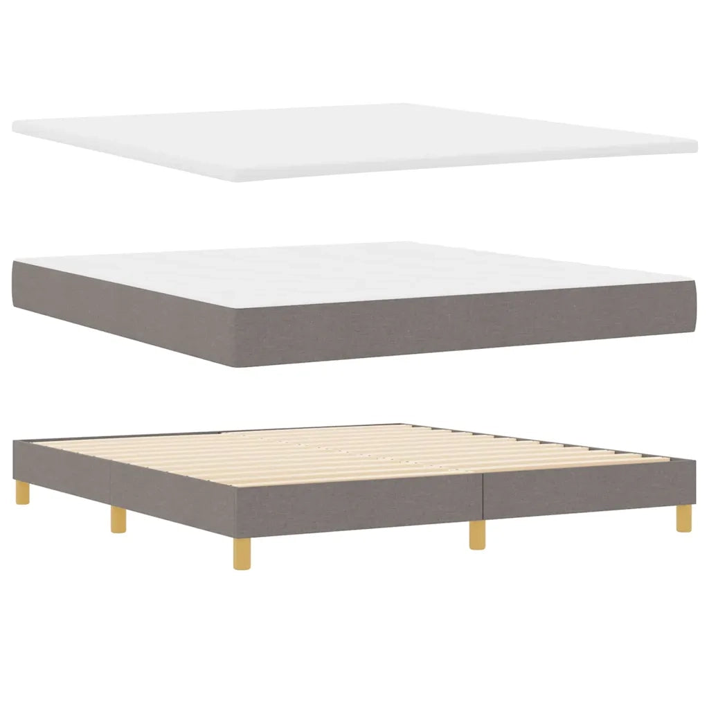Letto a molle con materasso Talpa 180 x 200 cm Tessuto 3339018