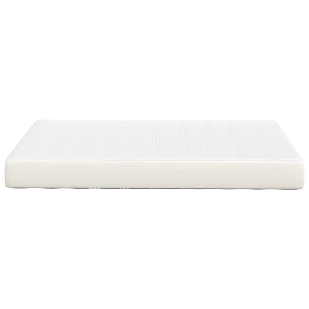 Materasso da Letto con materasso Crema 120 x 190 cm Tessuto 42008278