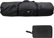 Tas di Stoccaggio Grande Capacità - Tas per Asta da Tenda - Tas da Viaggio Ripiegabile - Accessori da Campeggio - 90 x 30 x 30 cm - Poliestere, Nero