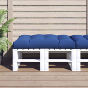 vidaXL Cuscino per Pallet Blu Reale 120x80x12 cm in Tessuto