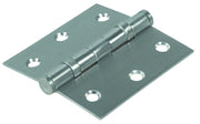 IBFM CERNIERA CON CUSCINETTI A SFERA E POMOLO PIANO in acciaio inox mm.  89x76 (3,5x3'')