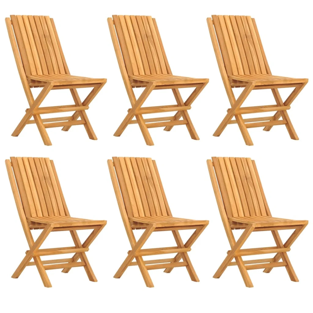 Set da pranzo da esterno/mobili da giardino in legno massello di teak da 7 pezzi 02_0014347