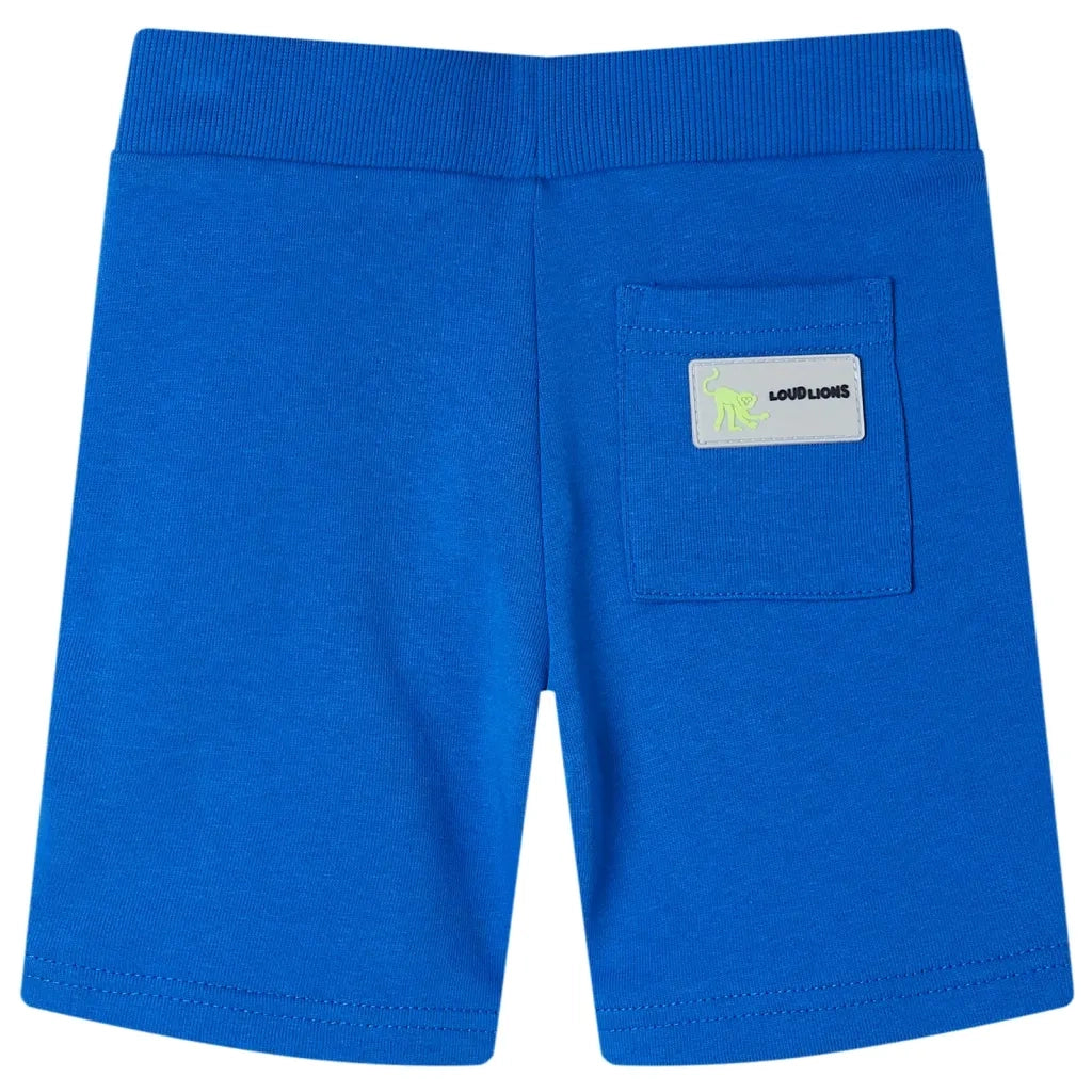 Pantaloncini per Bambini con Coulisse Blu 104cod mxl 109868