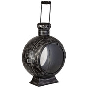 Candelabro metallo nero 29x21x40