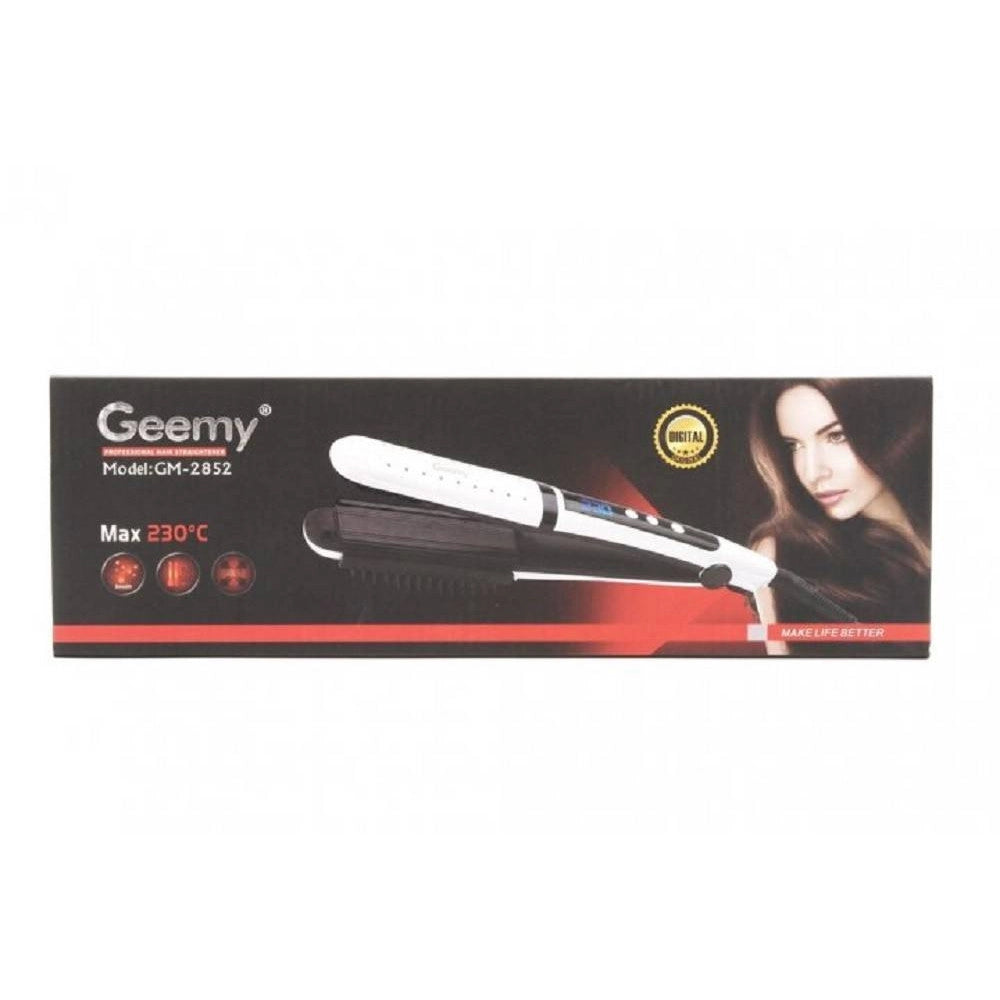 Trade Shop - Piastra Per Capelli Professionale 45w Schermo Led Controllo Temperatura Gm-2852 -