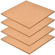 Tavole di gomma autoadesive 30 x 30 cm - 4 pezzi - Gomma autoadesiva - Tavola da appunti - Decorazione per la casa - Isolante acustico e resistente all'umidità