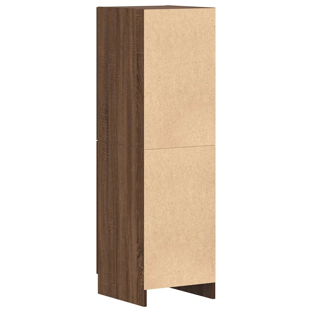 Armadietto Cucina Rovere Marrone 38x41,5x131,5 cm in Legno 860118