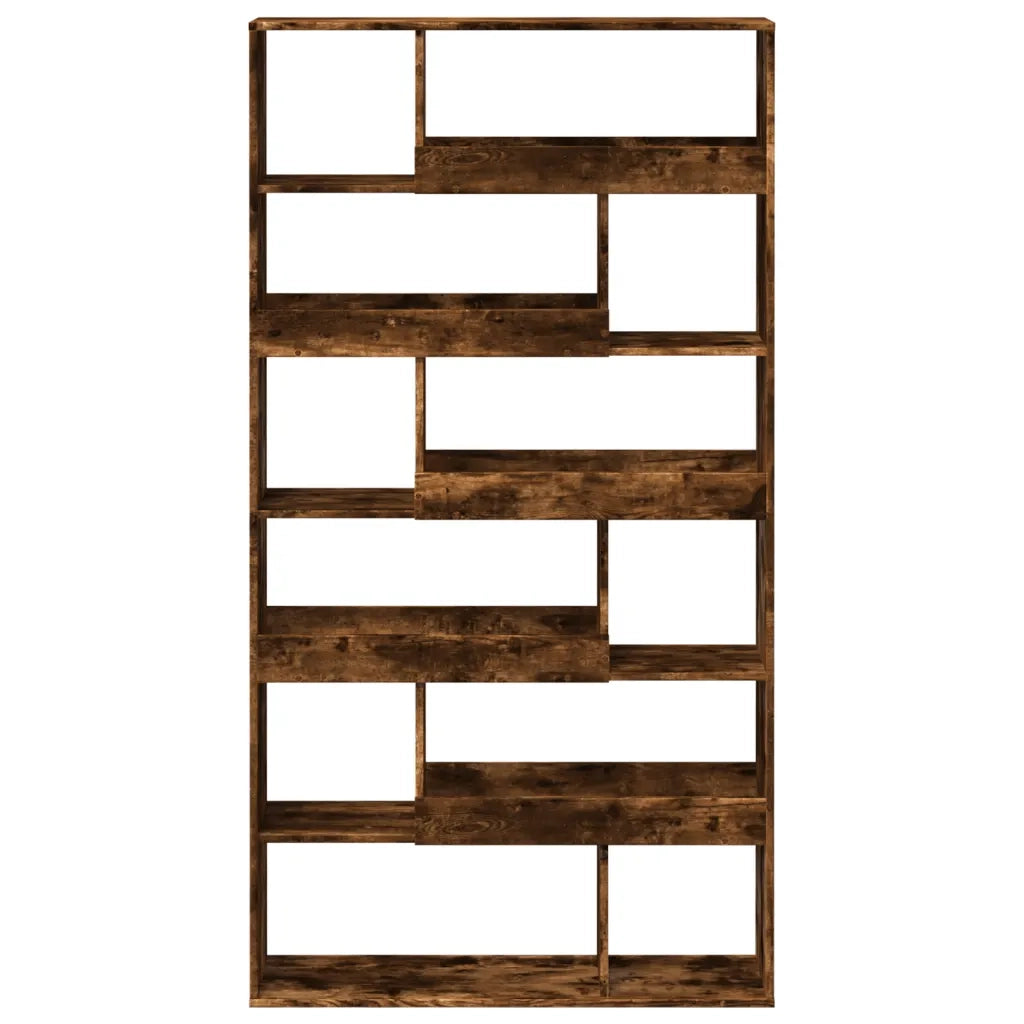 Libreria Rovere Fumo 100x33x187,5 cm in Truciolato 3309352