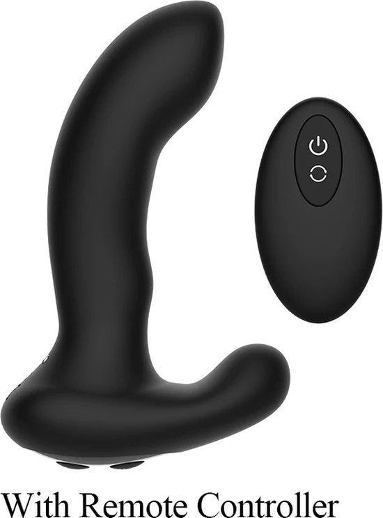 Vibratori Analisi Intensivi - Vibratore Prostatico Premium per Uomini - Giochi Analisi Incantatori - 10 Posizioni Intensivi - Buttplugs Stilizzati - Giocattoli Sexuali Premium - Giocattoli Sexuali - Buttplug - Nero