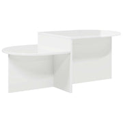 Tavolino da salotto | Tavolino da caff¨¨ | Tavolino da Soggiorno Bianco Lucido 100 x 50 x 40 cm