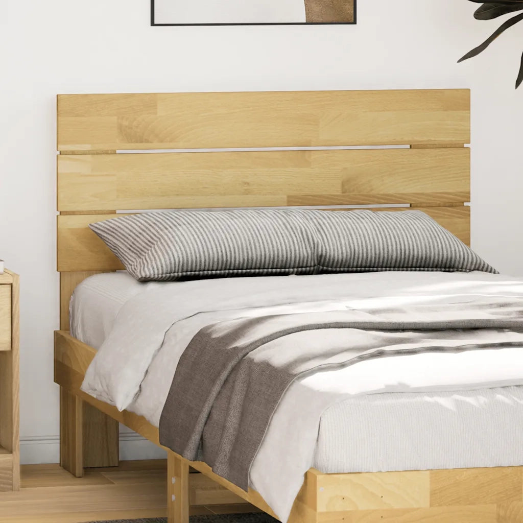 Testiera-Testata 90 cm in Legno Massello di Rovere