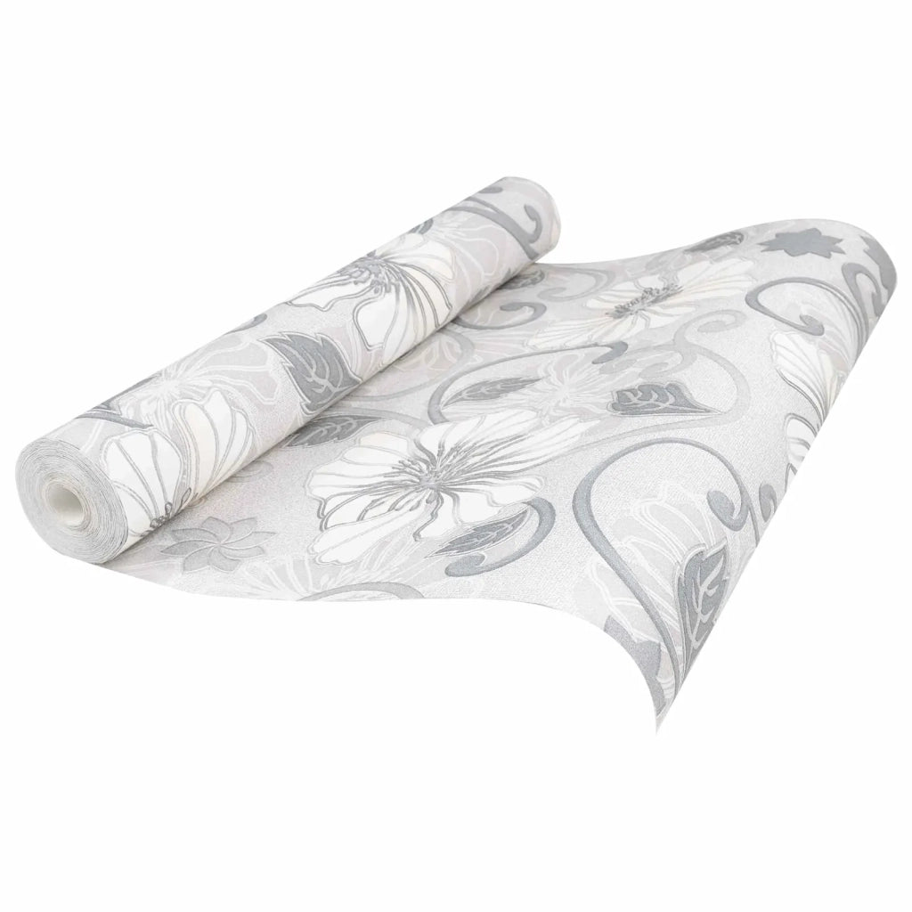 Carta da parati Solida 3D Fiore 10 x 0,53 m Tessuto Non Tessuto 42046699