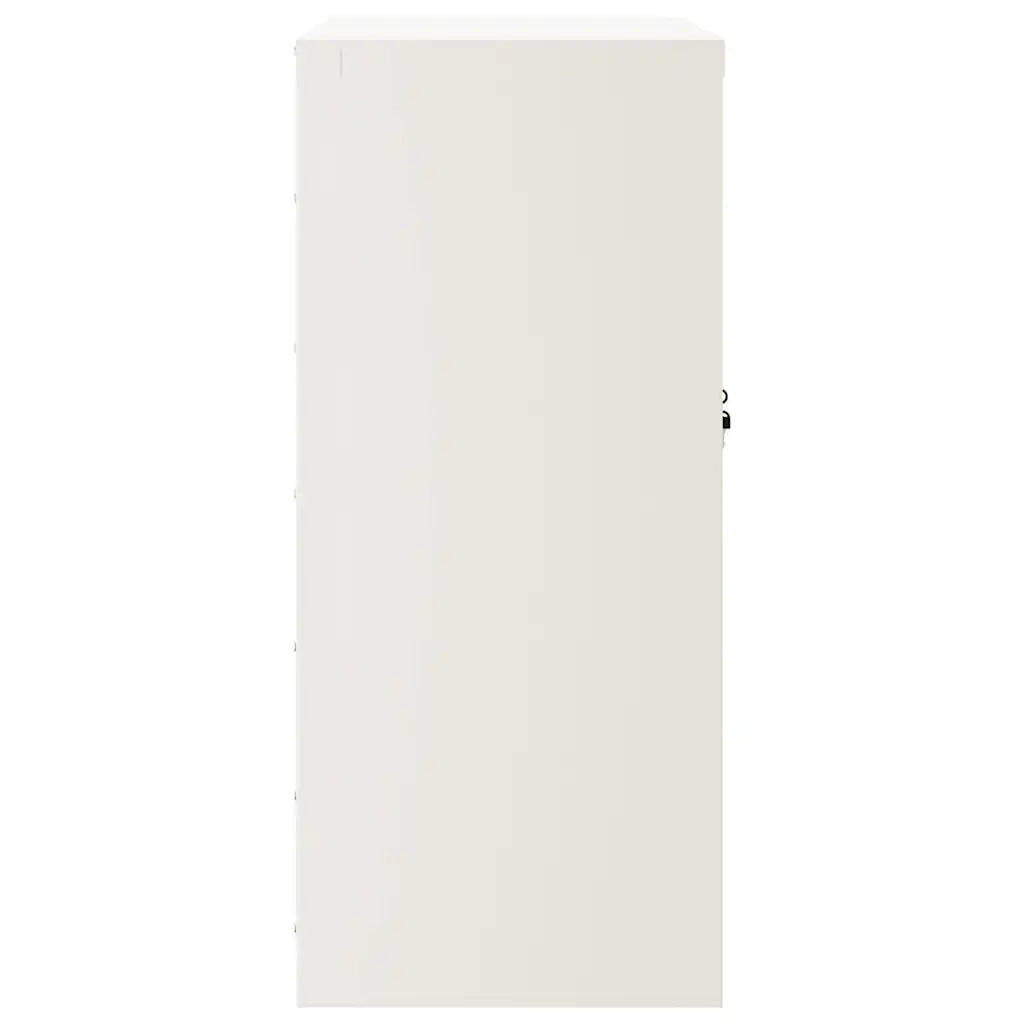 Armadio Classificatore Bianco 79x40x90 cm in Acciaio CFW2949580