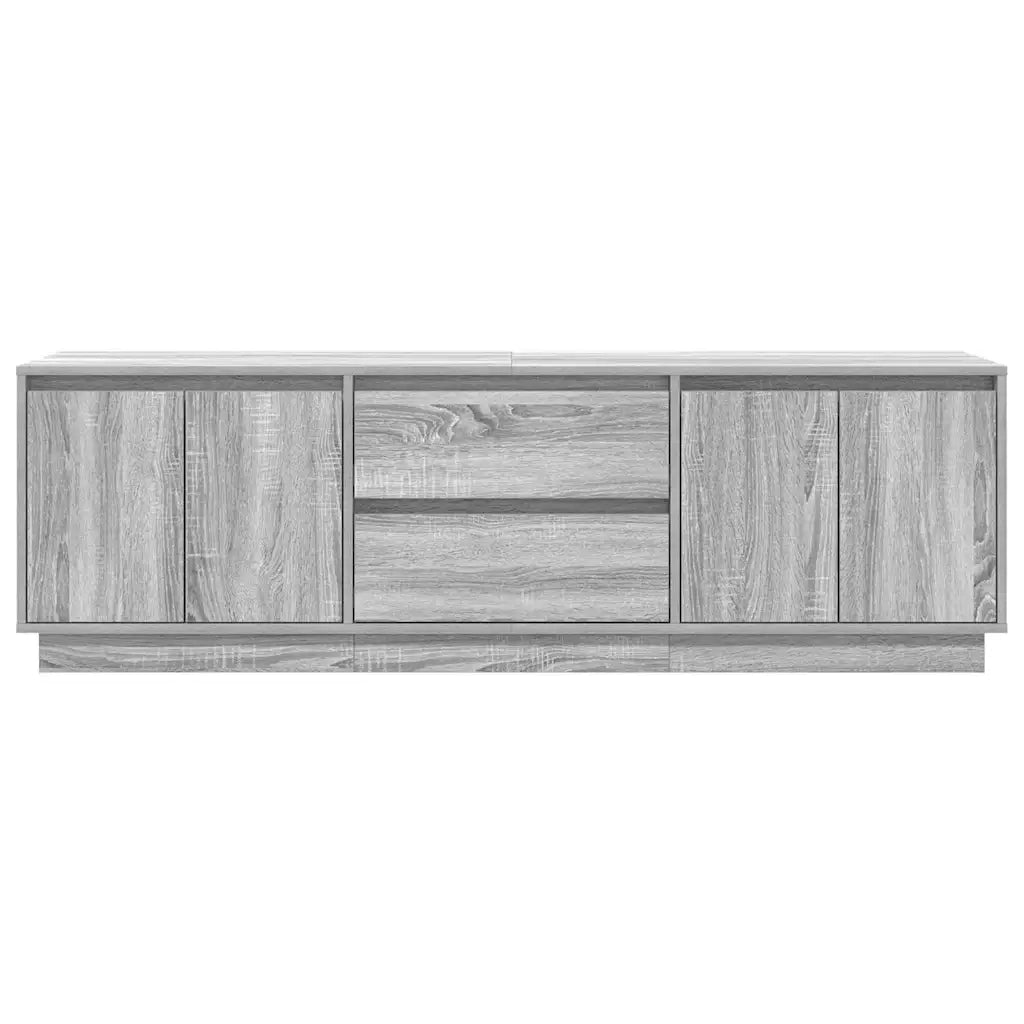 Mobile Porta TV con Luci LED Grigio Sonoma 160,5x41x50 cm 3328431