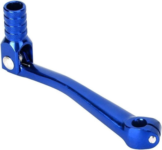 Accessorio universale per moto con funzione di cambio rapido in alluminio, pieghevole, 5,9x2,5 pollici, blu.