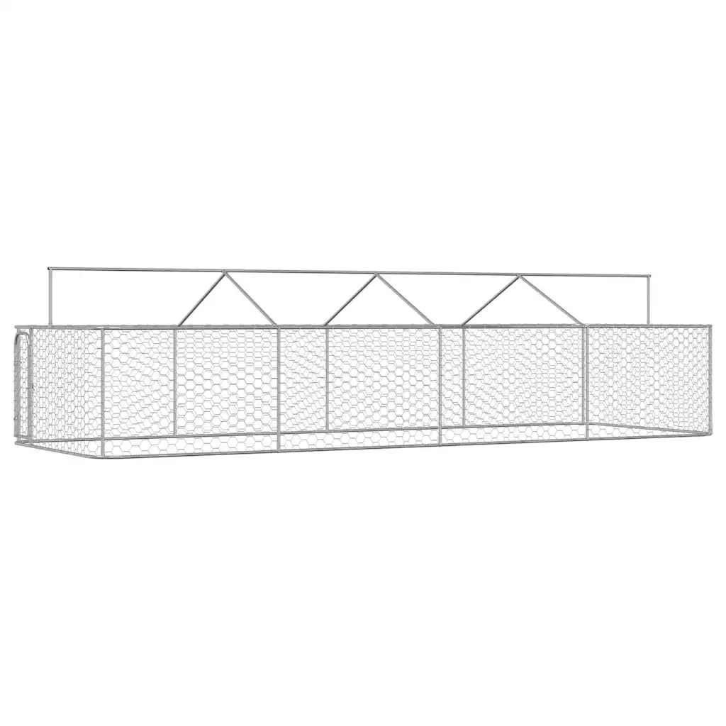 Gabbia per Cani da Esterno con Tetto 600x200x150 cm CFW2711436