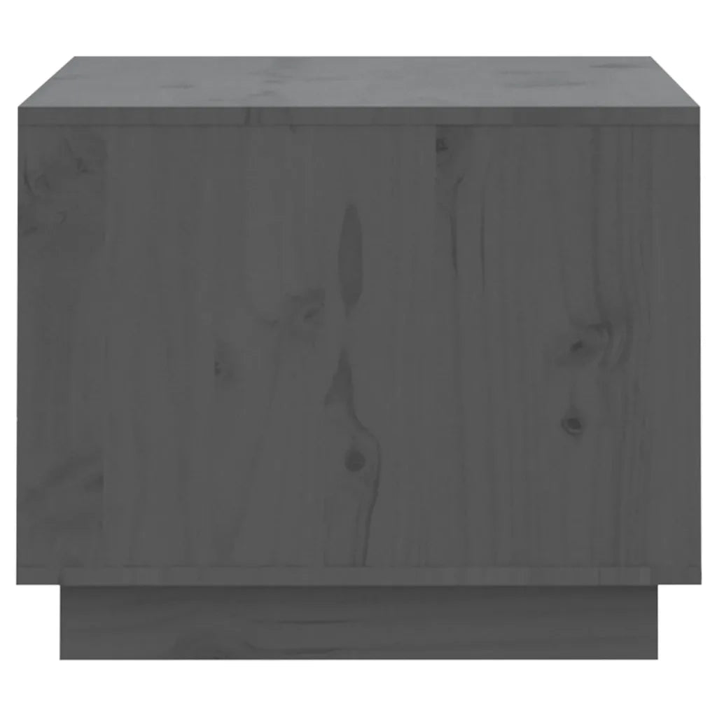 Tavolino da salotto | Tavolino da caff¨¨ | Tavolino da Soggiorno Grigio 120x50x40,5cm Legno Massello di Pino