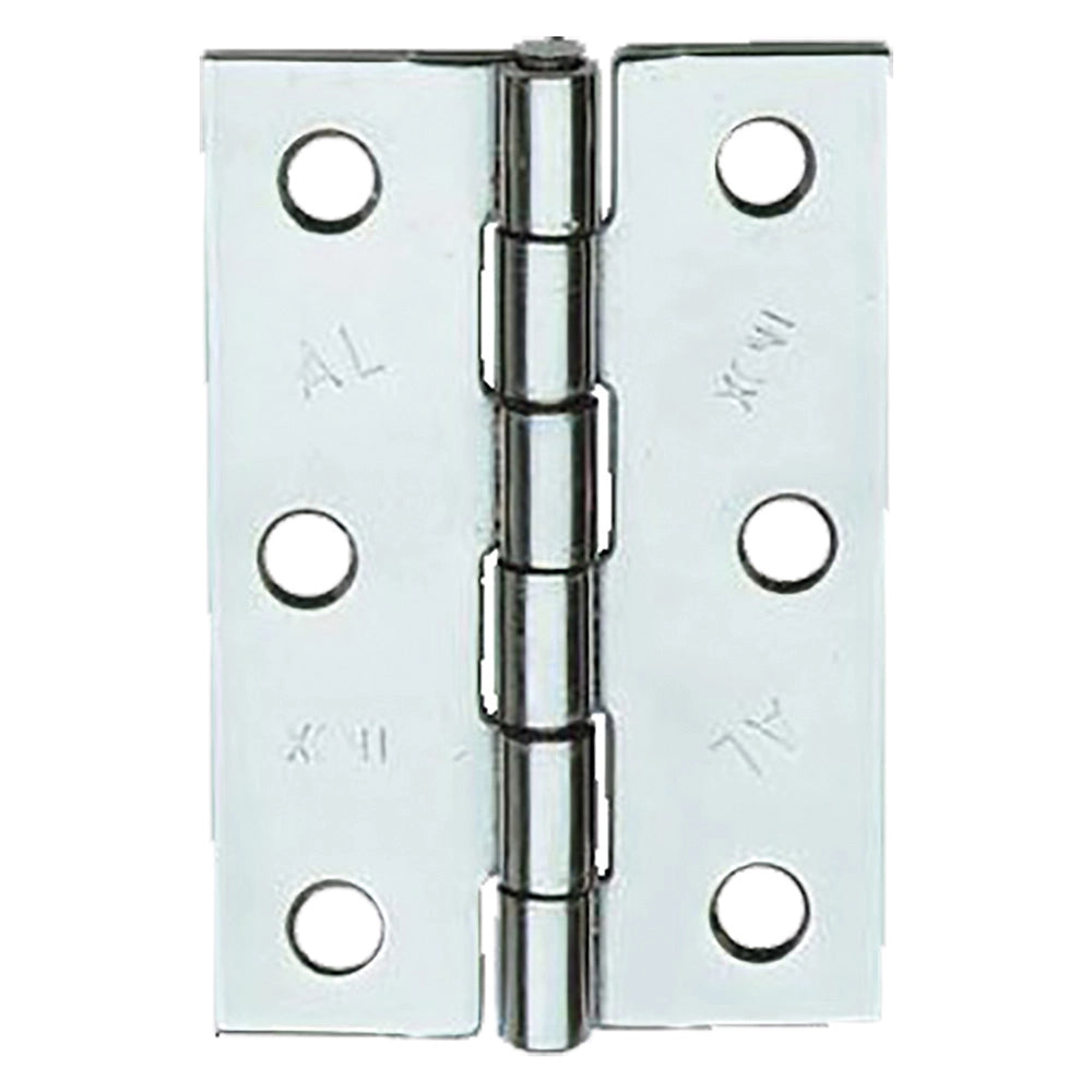 CERNIERA ACCIAIO INOX ART.838IN mm  50 x 40- 24 pezzi  - ALDEGHI LUIGI