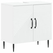 Armadio per Lavabo da Bagno HAARLEM Bianco 59,5 x 31,5 x 59 cm 896785