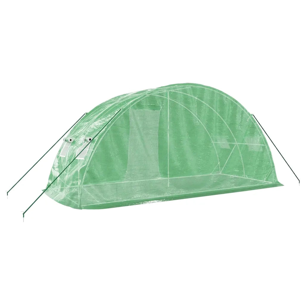 Serra con Telaio in Acciaio Verde 10 m2 5x2x2,3 m CFW4382777
