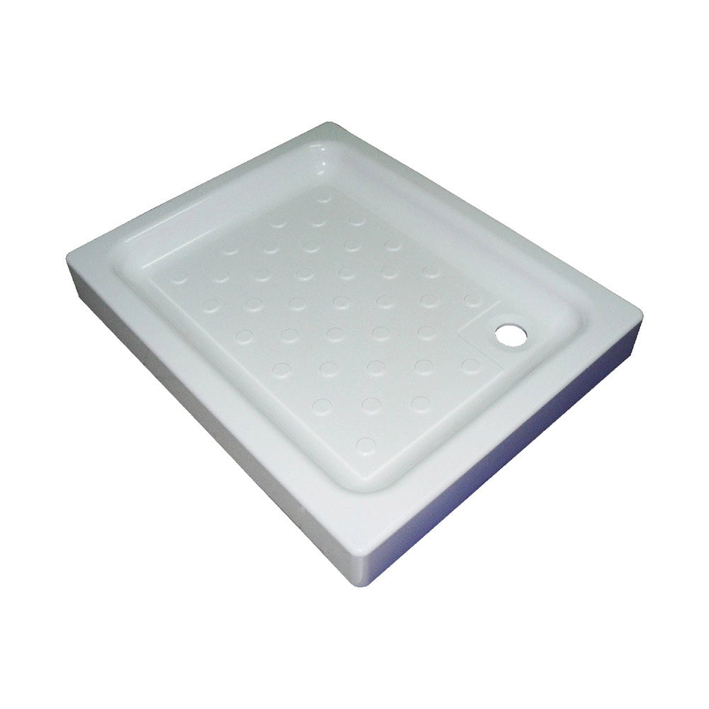 Piatto doccia 90x72 in acrilico con sifone di scarico incluso