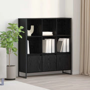 Armadio per Libri 2 pcs Rovere Nero 99,5 x 30 x 108 cm 3403022