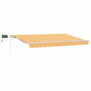 Tenda Retrattile Sabbia 450 × 350 cm Tessuto e acciaio 3426271