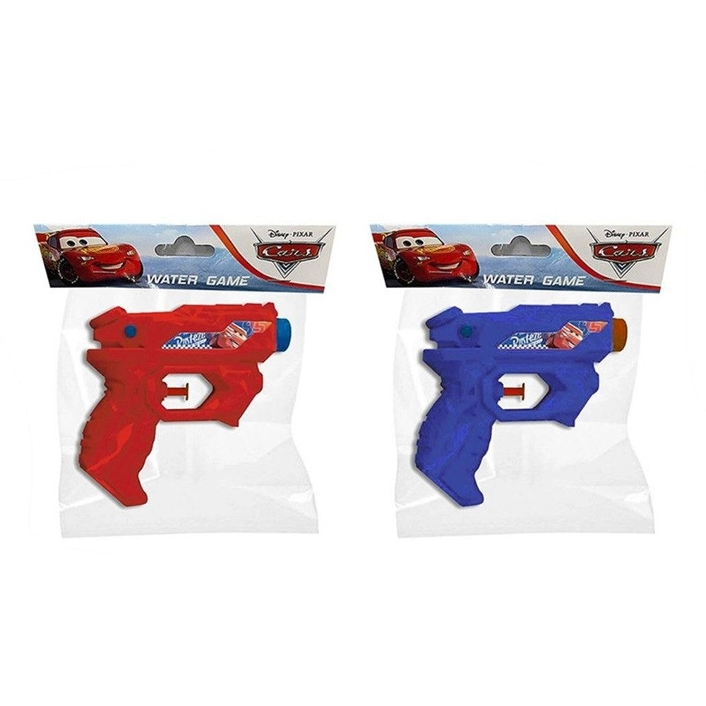Trade Shop - Pistola Ad Acqua Giocattolo Cars Per Bambini Serbatoio Da 100 Ml 2 Colori 218465 -