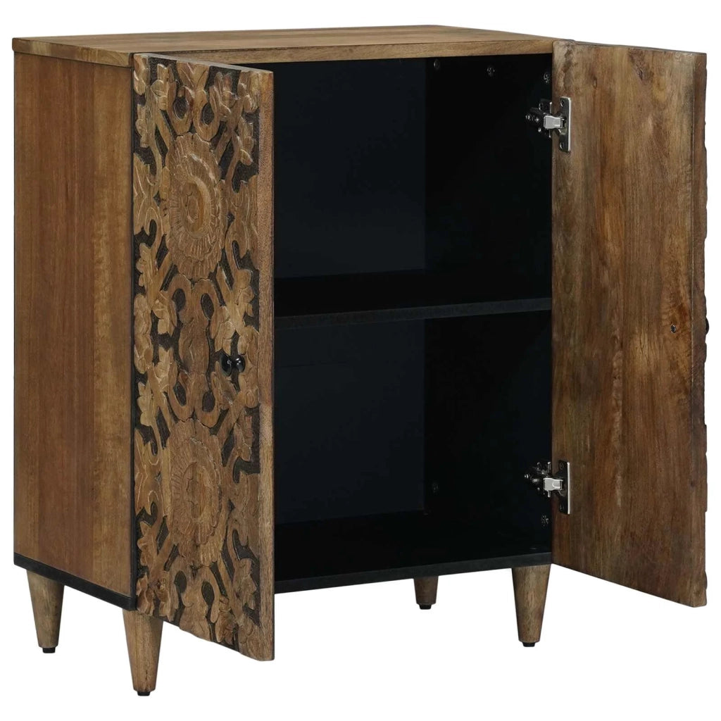Credenza con Ripostiglio Marrone 60 x 33,5 x 75 cm